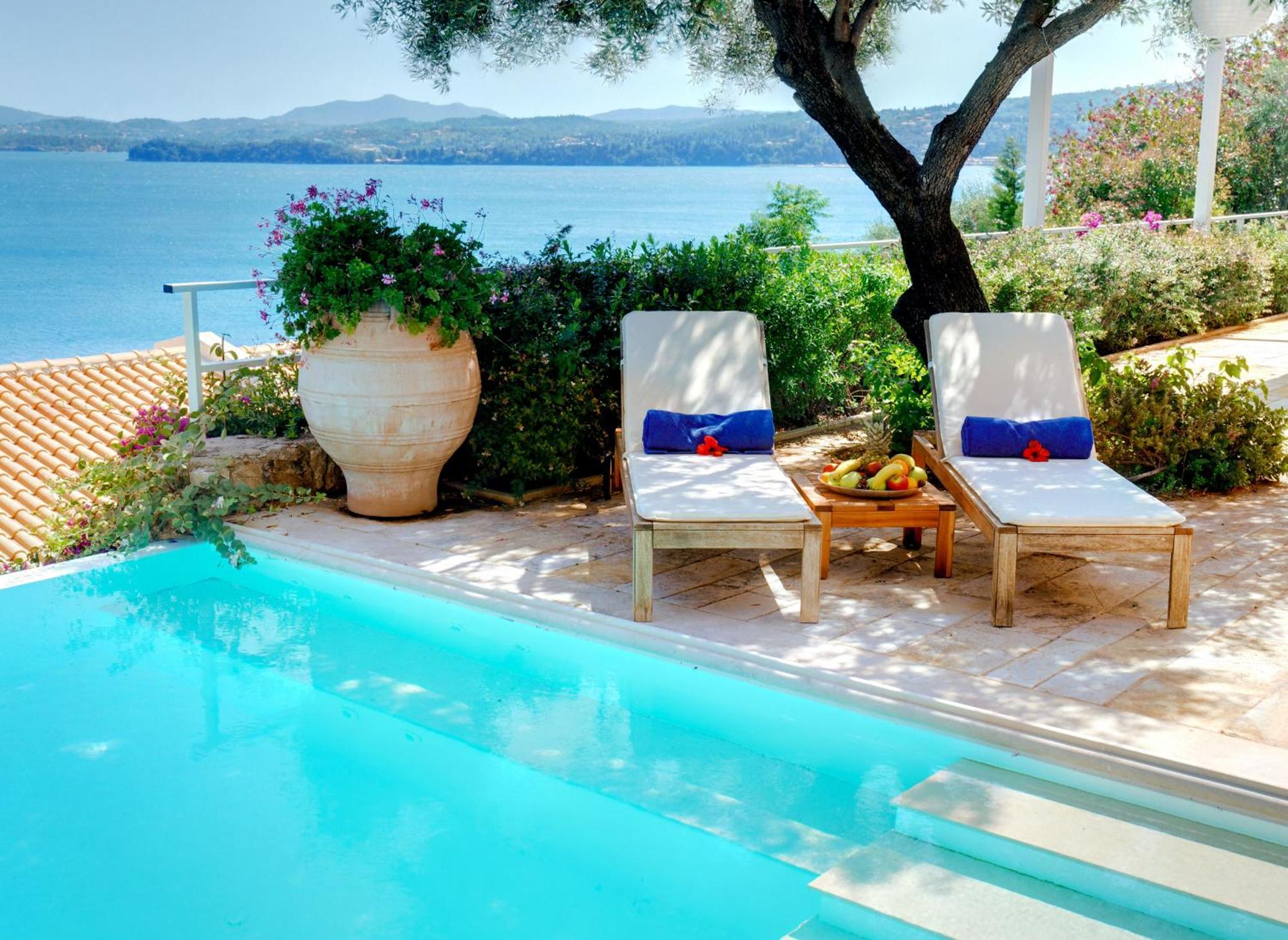 Corfu Luxury Villas Barbati Oda fotoğraf